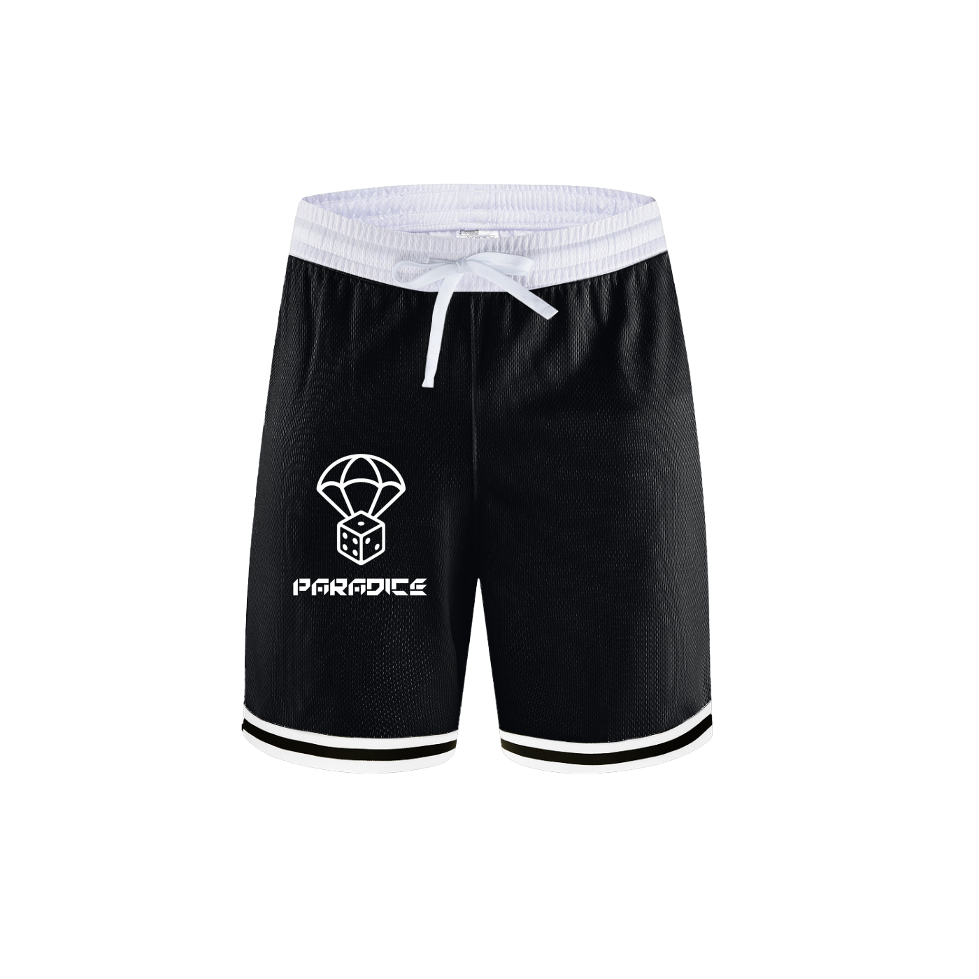 Black Shadow Hoop Shorts